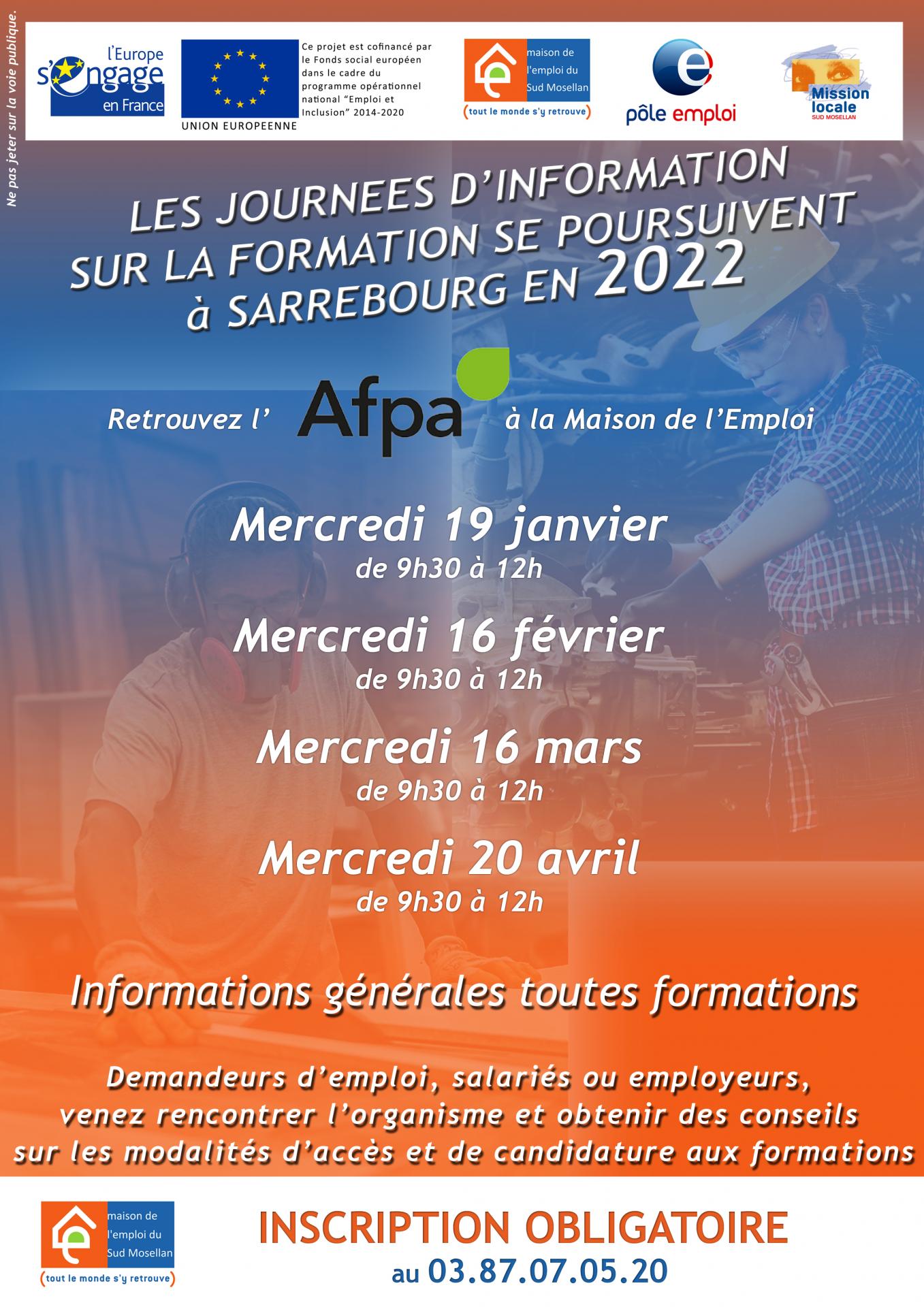 Affiche afpa 2022