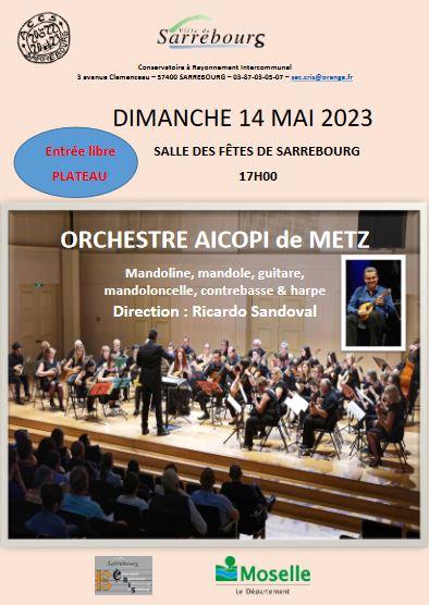 Affiche concert 14 mai 2023 sarrebourg 1