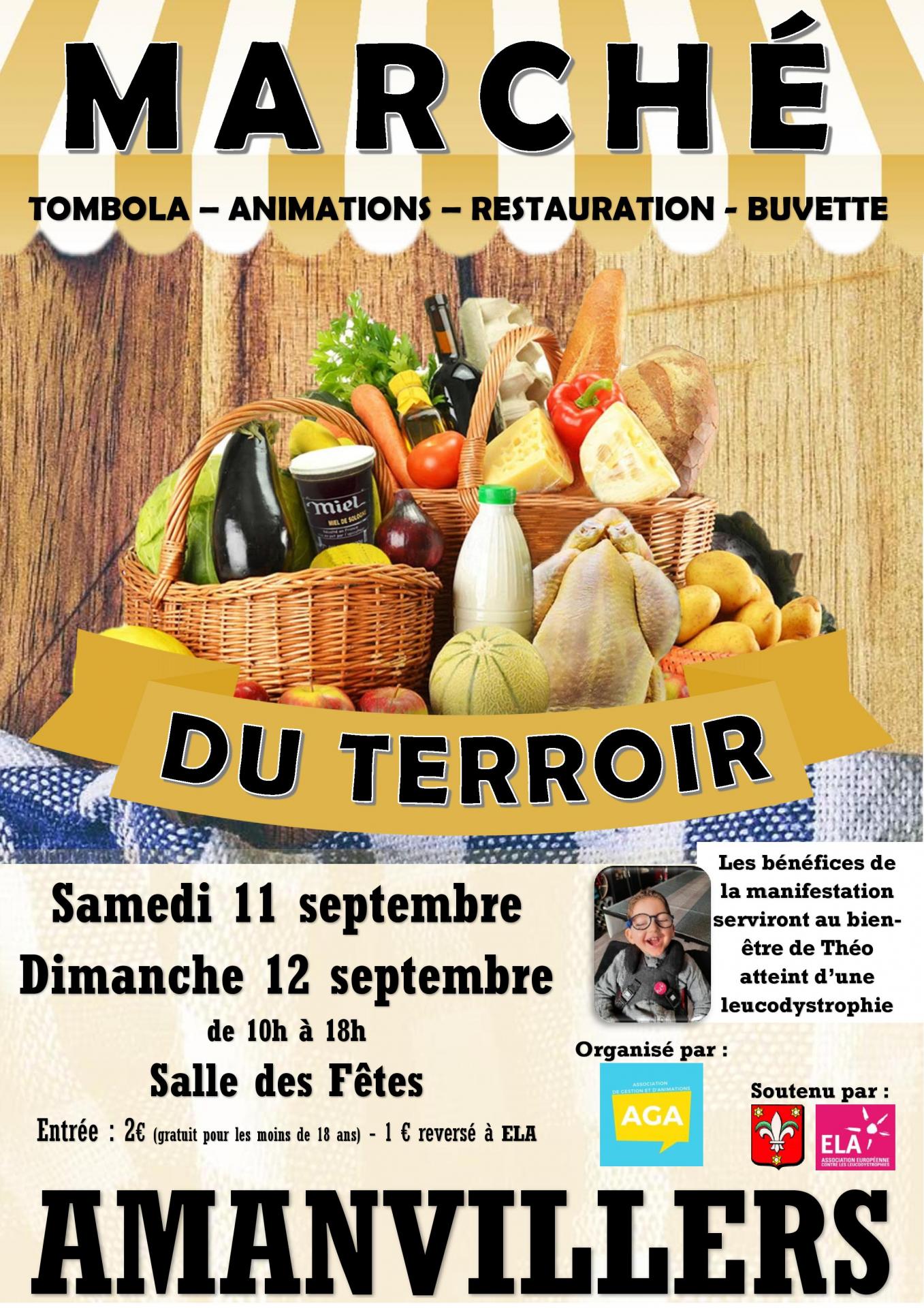 Affiche marche du terroir 2021