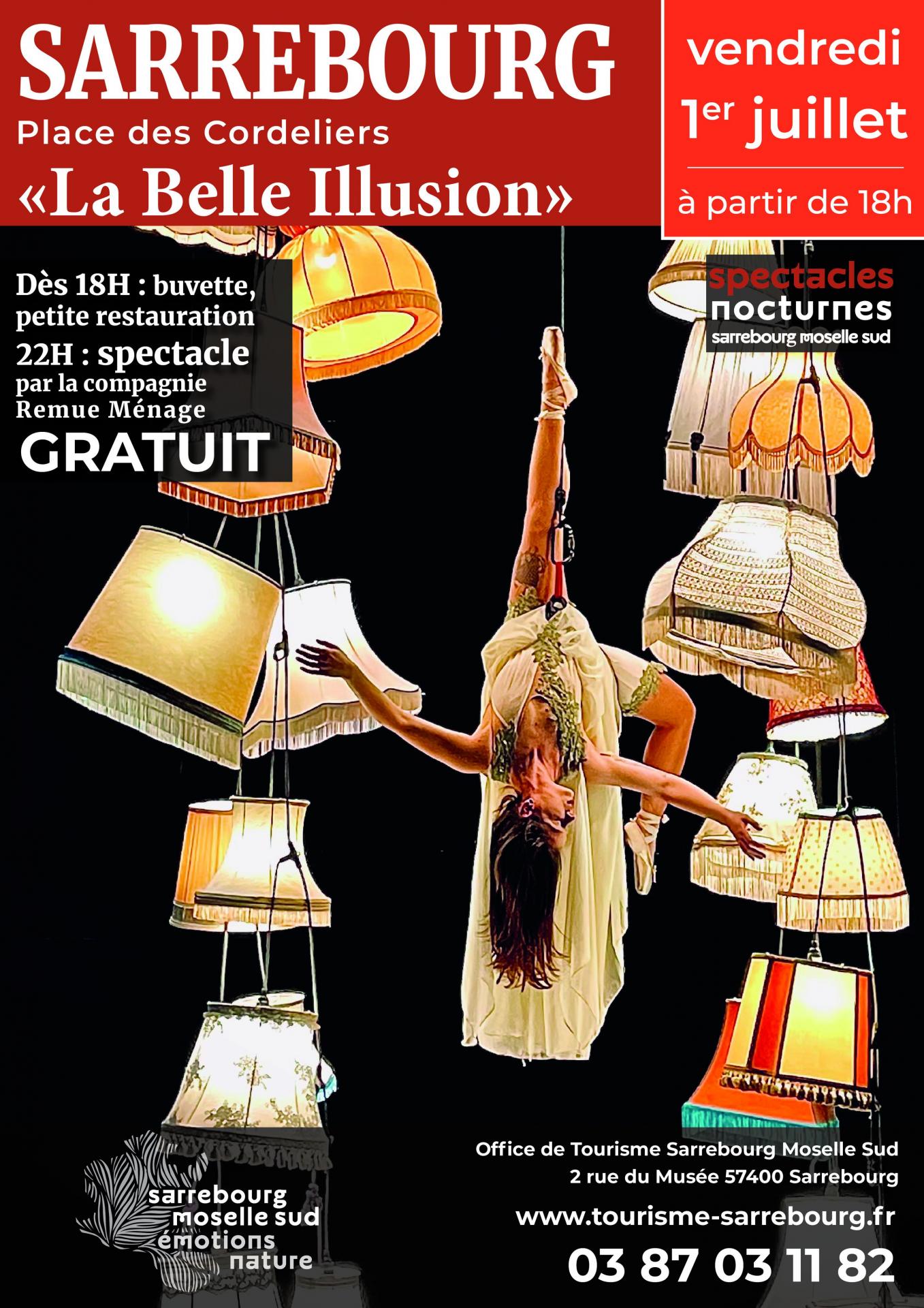 Affiche sarrebourg belle illusion