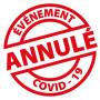 Evenement annule covid web