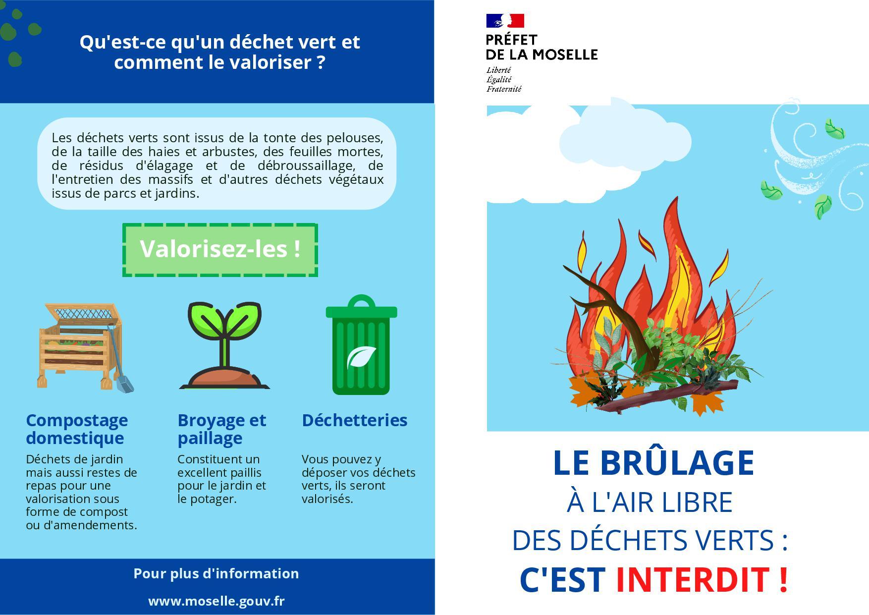 Flyer brulage a l air libre des dechets verts interdit1