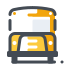 Icons8 bus scolaire traditionnel 64