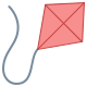 Icons8 cerf volant 80