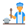 Icons8 chef cooking skin type 3 96
