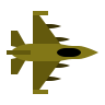 Icons8 fighter jet 96