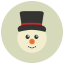 Icons8 snowman 64