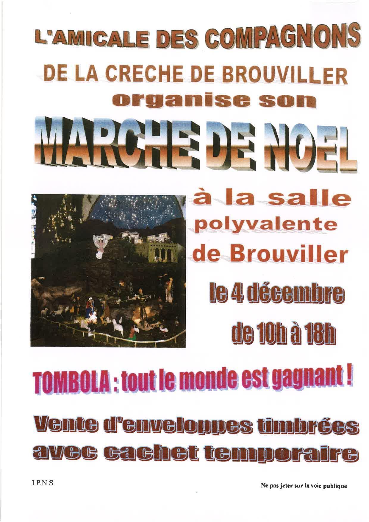 Marche de noel affiche