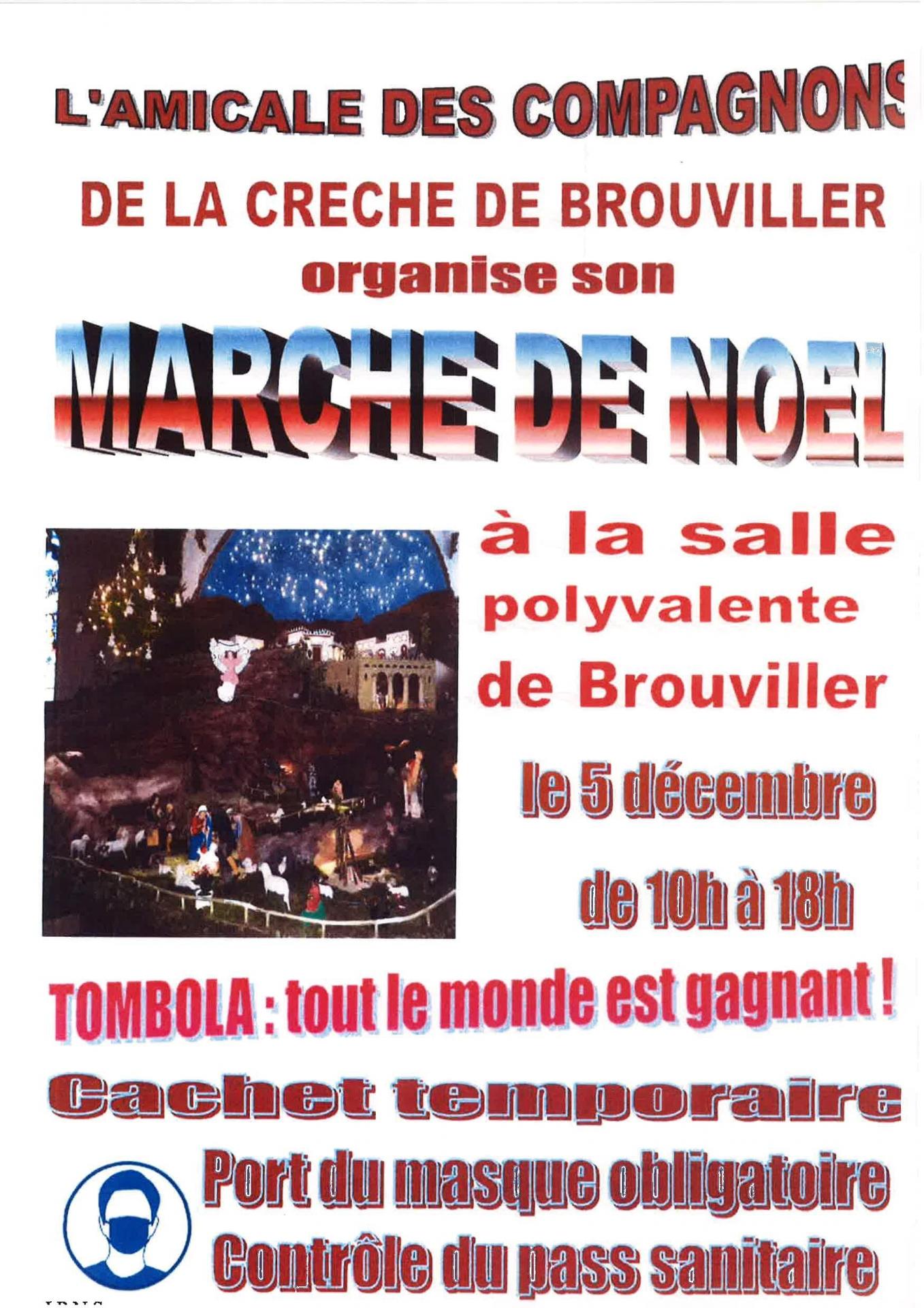 Marche de noel brouviller