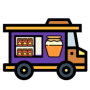 Picto camion epicerie